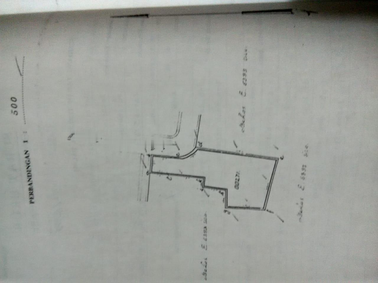 Jual Tanah strategis bonus rumah di bawah Njop di Setia Budi