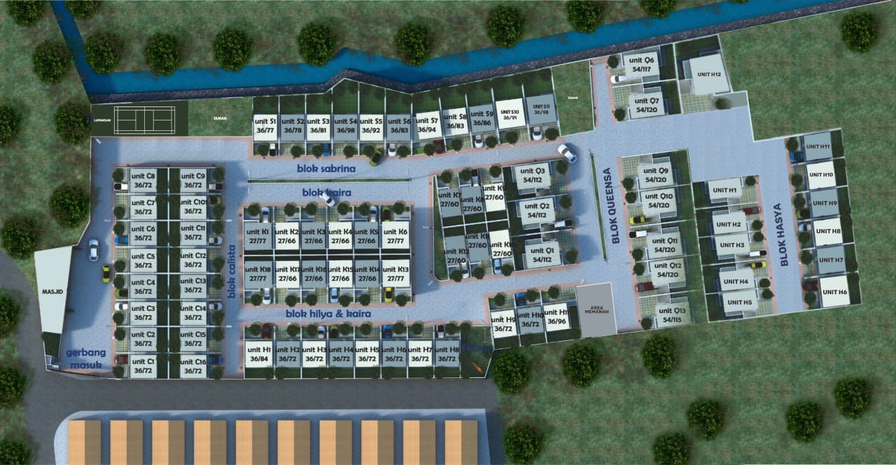 Tanah kavling shm dalam cluster dekat Grand Wisata Bekasi