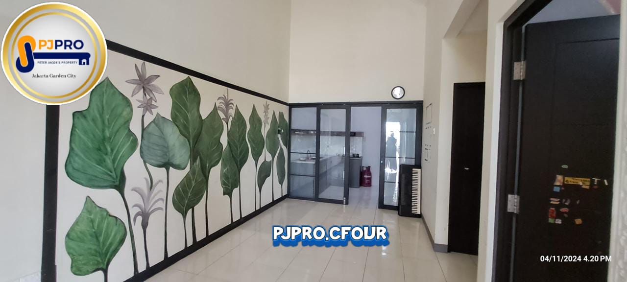 Dijual Rumah Semi Furnished di Green Ara Residence Cluster Ebony