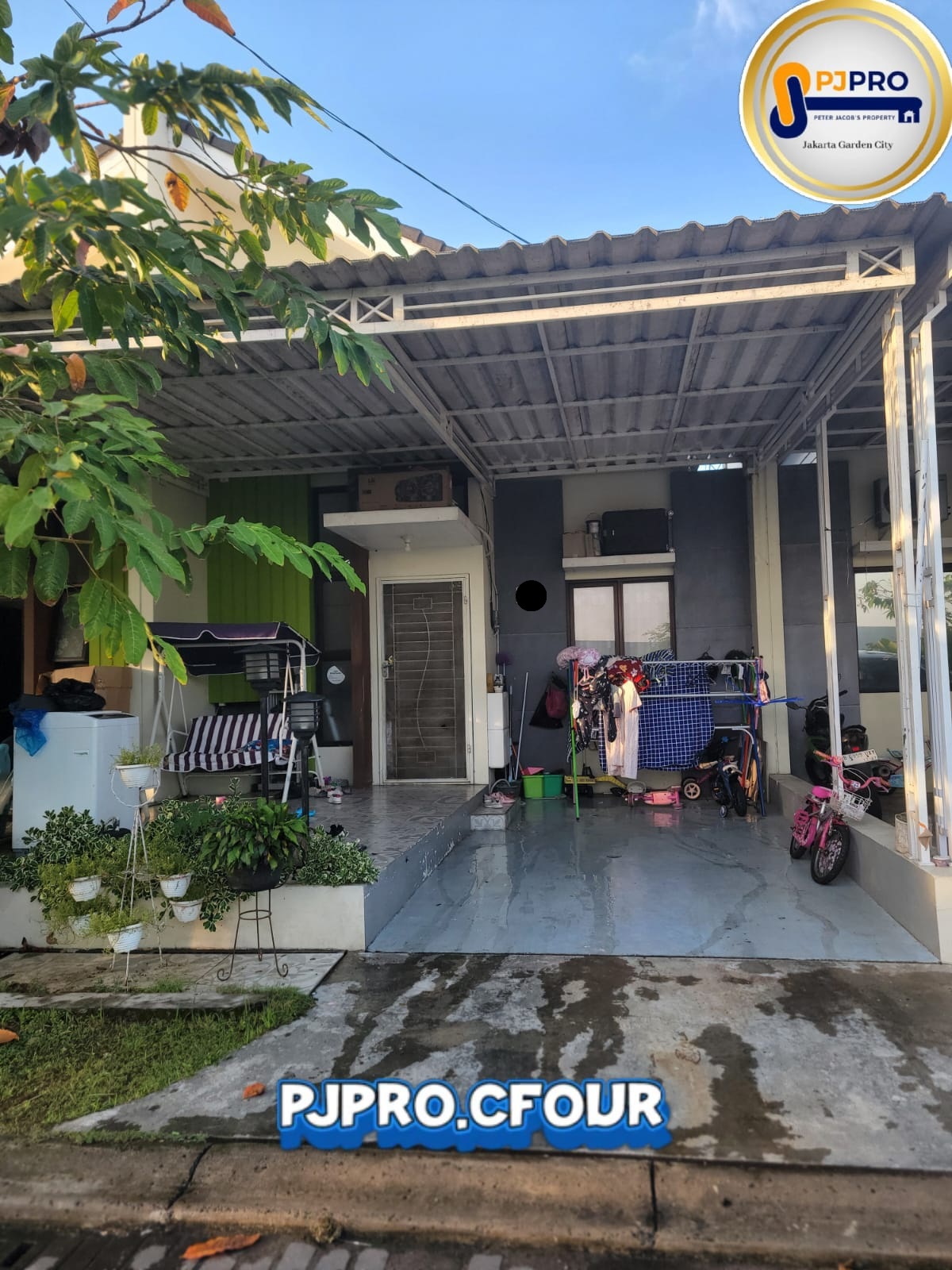 Dijual Rumah Semi Furnished di Green Ara Residence Cluster Ebony