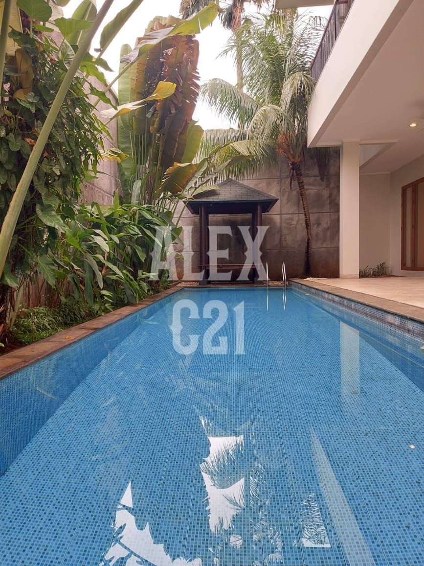 Jual rumah mewah design tropis, Kemang, Mampang Prapatan